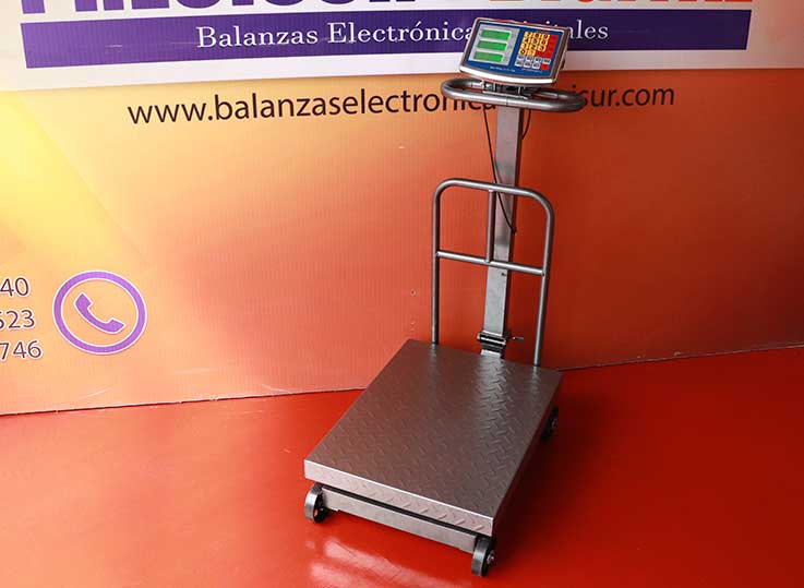 Balanza Electrónica de Plataforma Valtox de 500 kg
